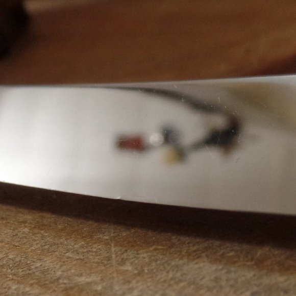 Vintage Robeson Germany Stainless Stag Handle Butter Knives - Picture 11 of 11